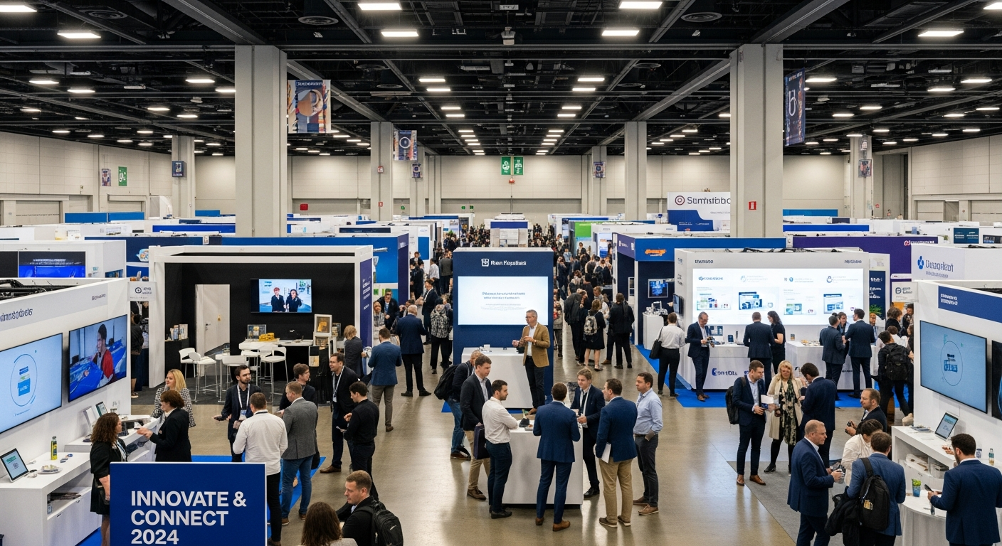 창업박람회 전시장 전경